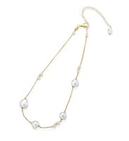 Collana Lelune Donna LELUNE GLAMOUR in Argento Perla LGNK390.2